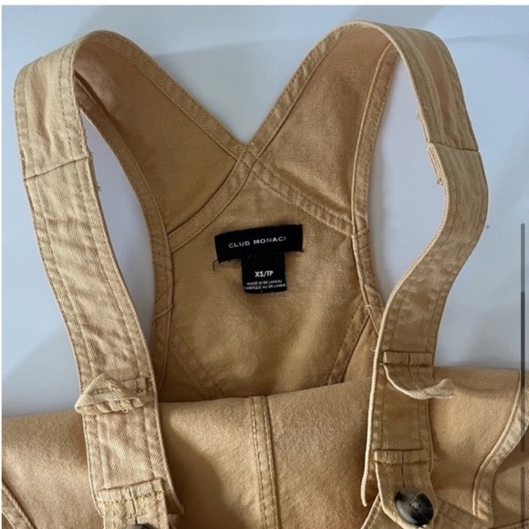 Club Monaco Straight Leg Overalls - Picture 9 of 9